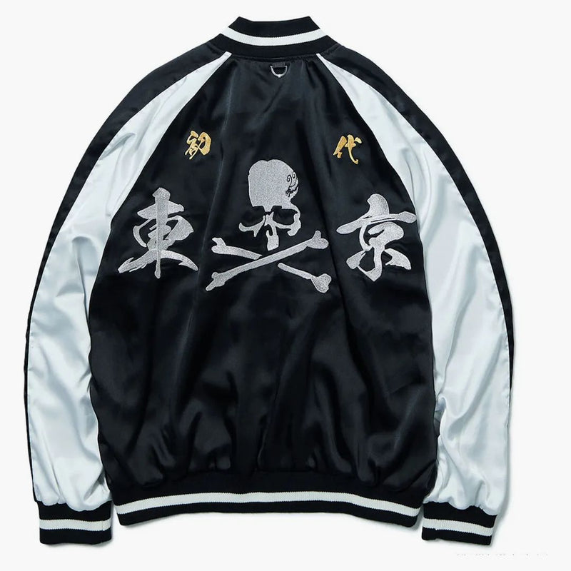Mastermind x Tokyo Revengers Sukaan Jacket Black Silver