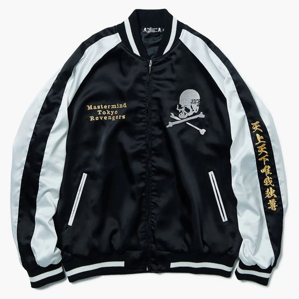Mastermind x Tokyo Revengers Sukaan Jacket Black Silver