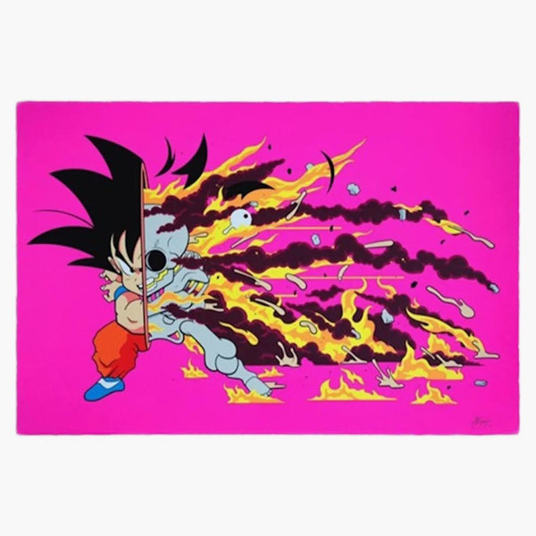 Matt Gondek Deconctructed Kakarotto Print (signed, Edition Of 150)