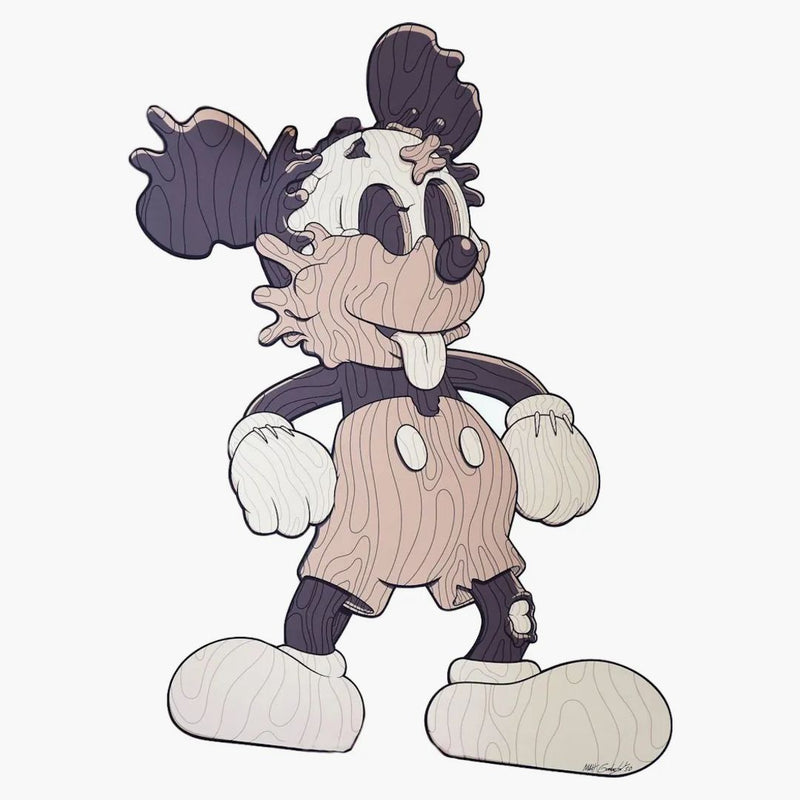 Matt Gondek Deconstructed Mouse Wooden Screenprint (Signed, Edition of 50)