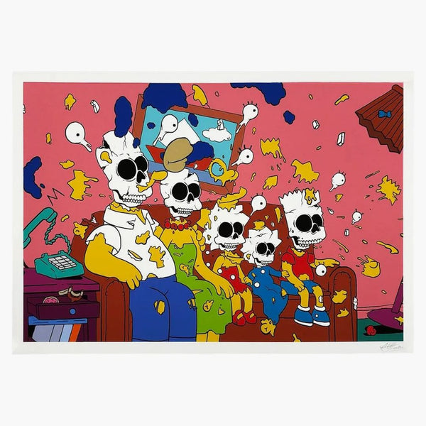 Matt Gondek The Simpsons Nuclear Family Print (signed, Open Edition)