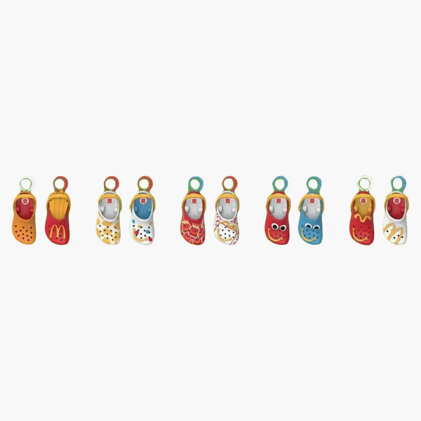 McDonald's Tiny Crocs Clips sada 10