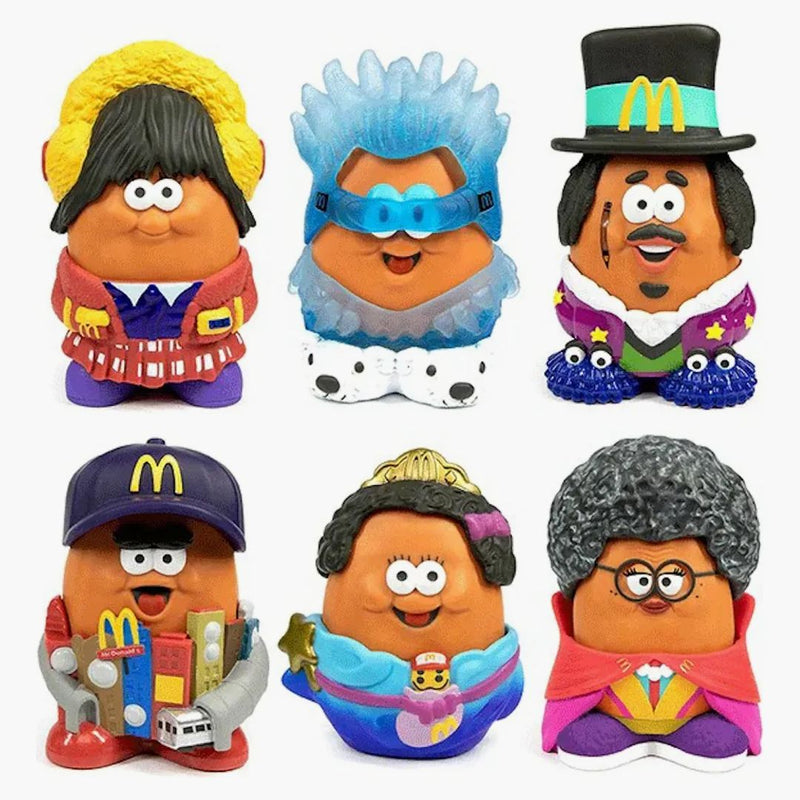 McDonald's X Kerwin Frost McNugget Buddies -figurer set av 6