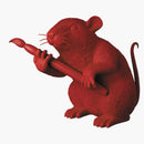 Banksy Medicom Love Rat Figure Red