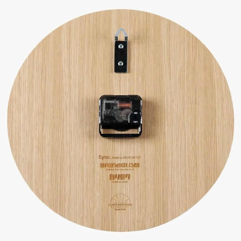 Medicom Sync. X Karimoku Brandalism Karimoku "riot Cop" Wall Clock