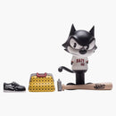 Medicom X DreamWorks x Switch Collectibles X Felix the Cat Slugger 6 Inch Figure