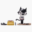 Medicom X DreamWorks x Switch Collectibles X Felix The Cat Slugger 6 Inch Figure