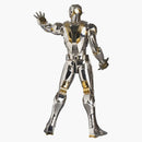 Medicom X Hajime Sorayama X Marvel Iron Man Metropolis Variant Ver Figure Metallic Silver Gold