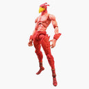 Medicom Super Action Statue Jojo's Bizarre Adventure Part 3 Stardust Crusaders Magician's Chozokado Re-Run Action Figure Red