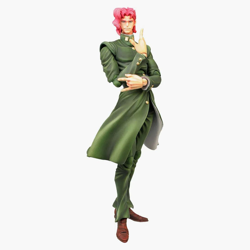 Medicom Super Action Statue Jojo's Bizarre Adventure Part 3 Stardust Crusaders Noriaki Kakyoin Chozokado Action Figure Green