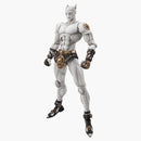 Medicom Super Action Statue Jojo's Bizarre Adventure Part 4 Diamond is Unbreakable Killer Queen Chozokado Action Figure White