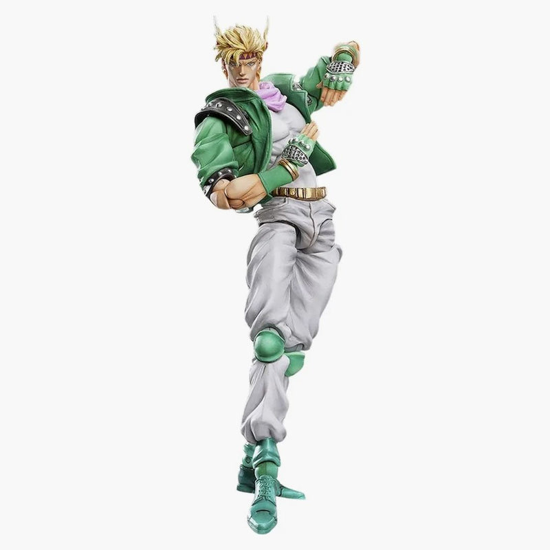 Medicom Super Action Statue Jojo's Bizarre Adventure Part 2 Battle Tendency Caesar Anthonio Zeppeli Chozokado Figure Green