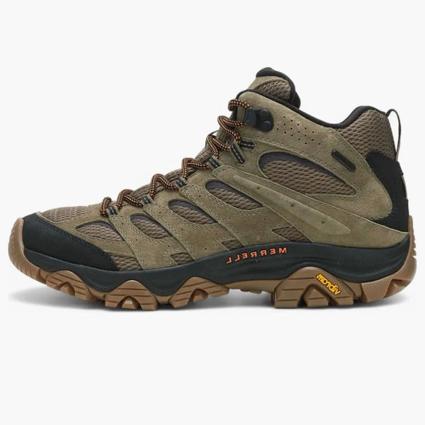 Merrell Moab 3 střední vodotěsná olivová guma