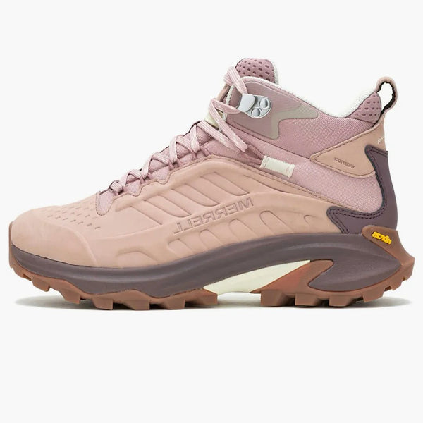 Merrell Moab Speed ​​2 in pelle Adobe Adobe Rose (Women's Women)