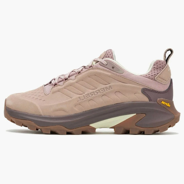 Merrell Moab Speed ​​2 in pelle Adobe Adobe Rose (Women's)