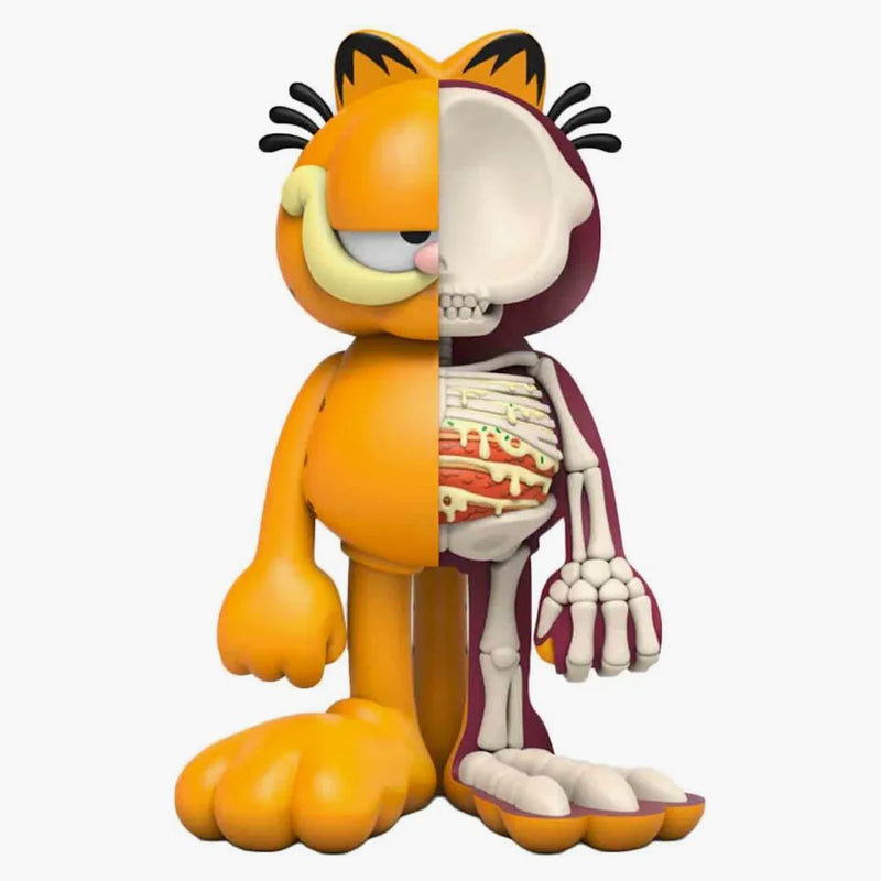 Mighty Jaxx Xxray Garfield Figure Orange