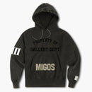 Migos X Gallery Dept. For Culture Iii Yrn Hoodie Washed Black