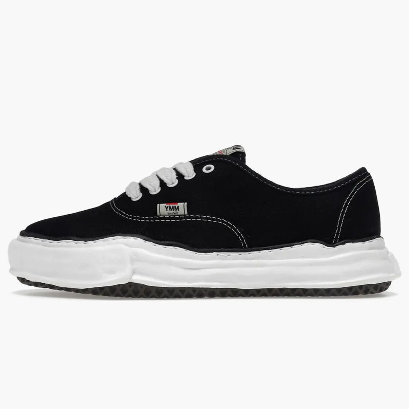 Maison Mihara Yasuhiro Baker Og Sole Canvas Low Black
