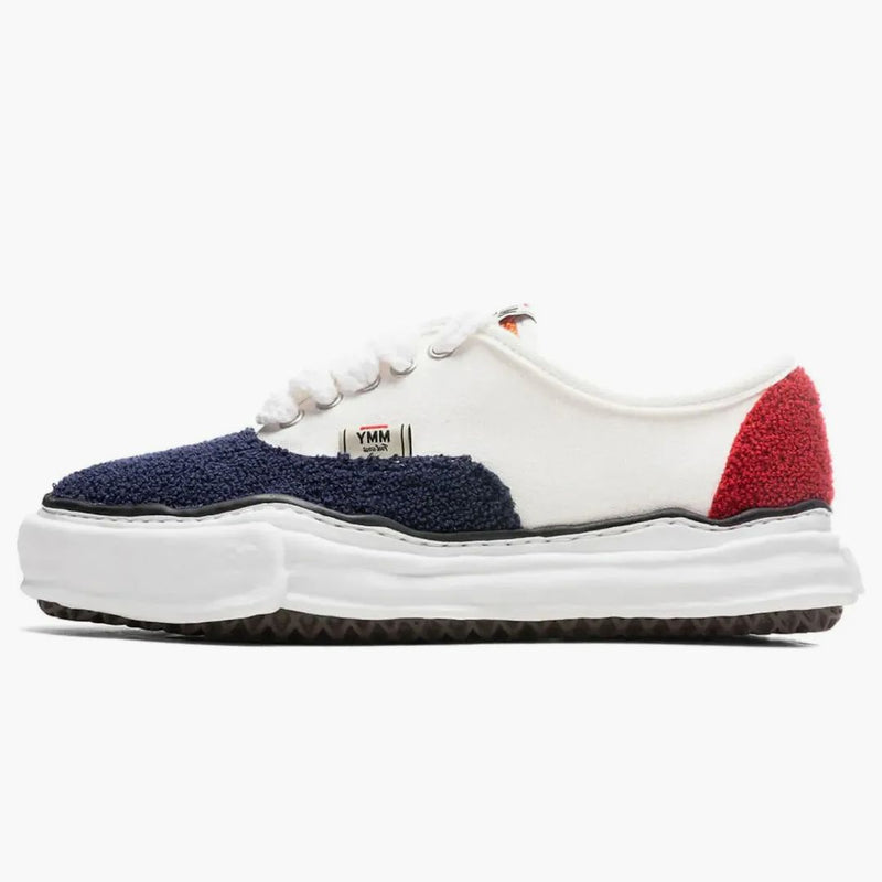 Maison Mihara Yasuhiro Baker OG Sole Canvas Low Mångfärgad