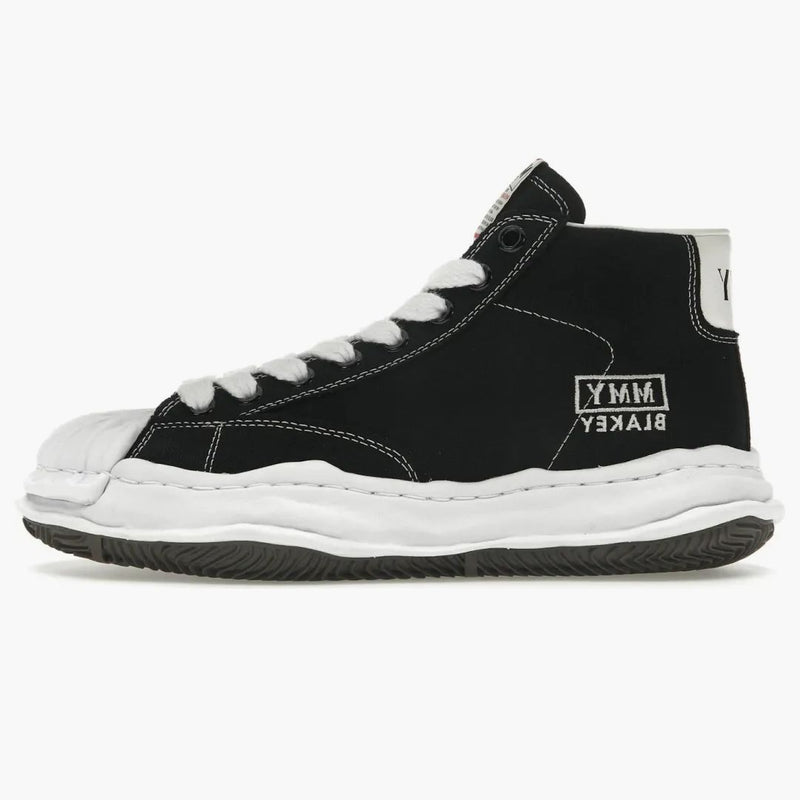Maison Mihara Yasuhiro Blakey Og Sole Canvas High Black