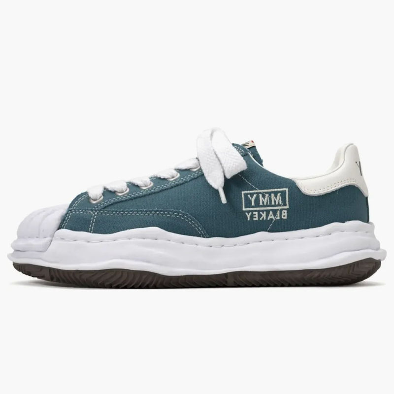 Maison Mihara Yasuhiro Blakey Og Sole Canvas Low Blue