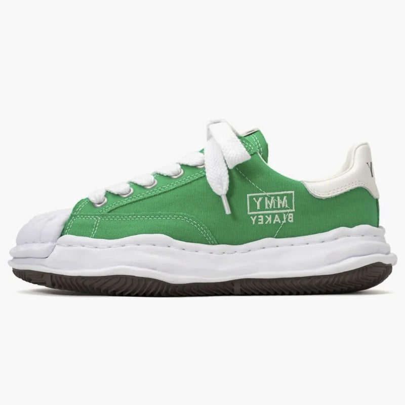 Maison Mihara Yasuhiro Blakey Og Sole Canvas Low Verde