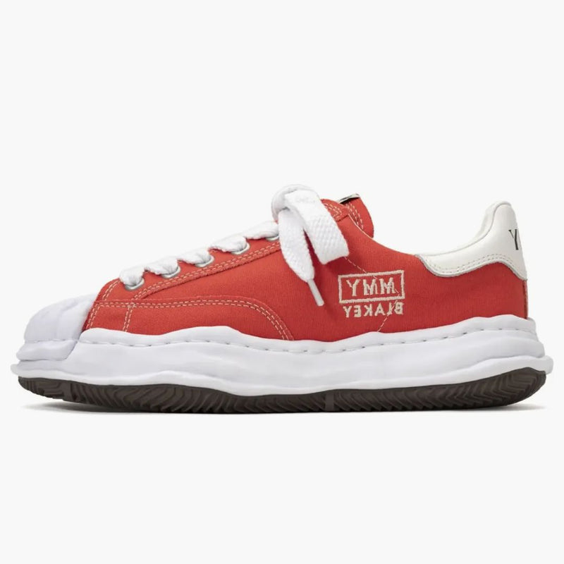 Maison Mihara Yasuhiro Blakey Og Sole Canvas Low Red