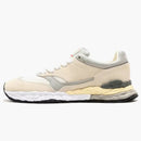 Maison Mihara Yasuhiro George Leather Low White Cream