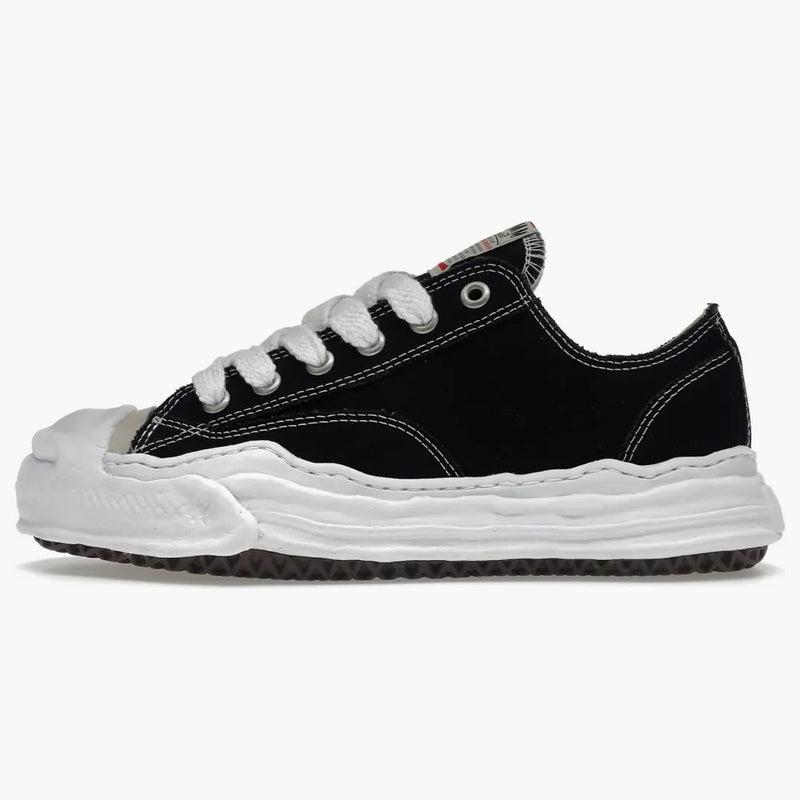 Maison Mihara Yasuhiro Hank Og Sole Canvas Low Nero