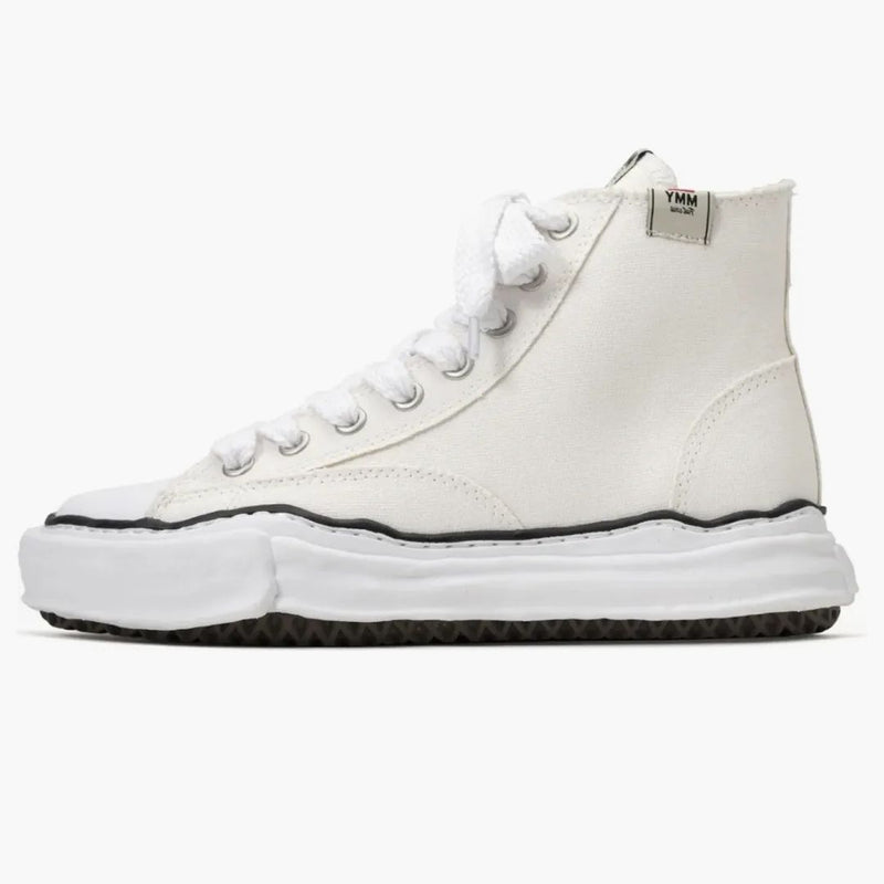 Maison Mihara Yasuhiro Peterson Og Sole Canvas High Bianco