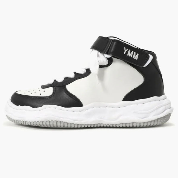 Maison Mihara Yasuhiro Wayne Og Sole High Czarna biała