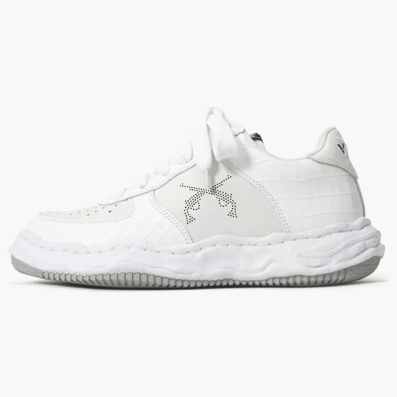 Maison Mihara Yasuhiro Wayne Og Sole Leather Low Roarguns White