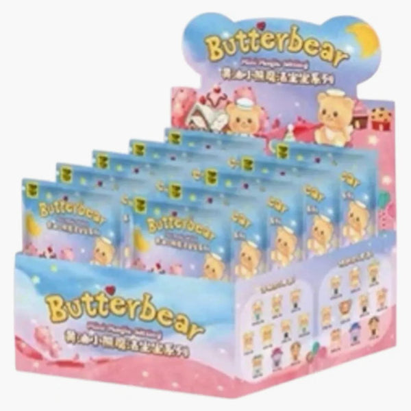 Miniso Top Toy Butterbear Magic Sitting Series Mini Figures Sealed Case (10 Blind Box)