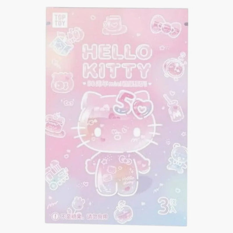 Miniso Top Toy Hello Kitty 50th Anniversary Sweet Candy Series Single Blind Box