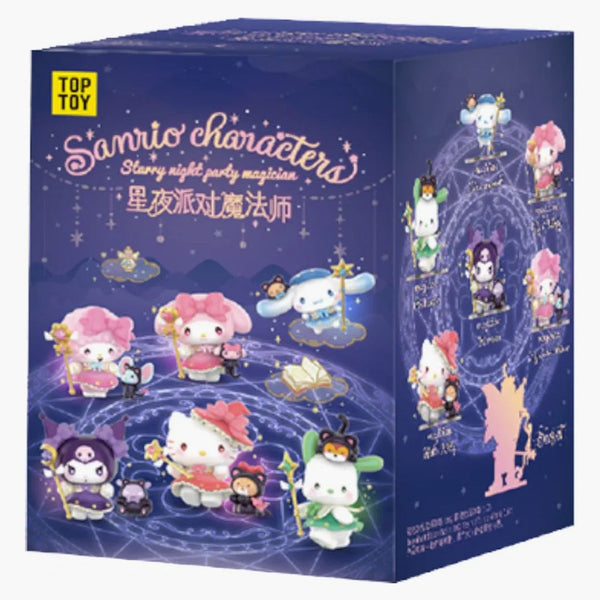 Miniso Top Toy Sanrio Characters Starry Night Party Magician Series Single Blind Box