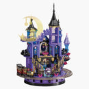 Miniso Top Toy Sanrio Kuromi Purple Crystal Castle Building Blocks Tc3201 Figure