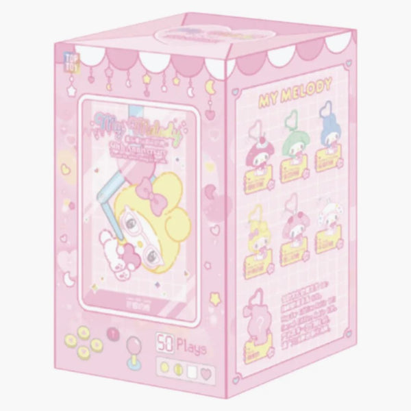 Miniso Top Toy Sanrio My Melody 50th Anniversary Milk Candy Series Plush Keychains Single Blind Box