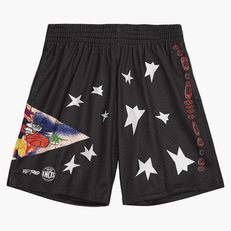 Mitchell & Ness A$ap Ferg X New York Knicks Swingman Shorts Black