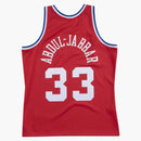 Mitchell & Ness All-Star West 1988 Kareem Abdul-Jabbar Swingman Jersey University Red