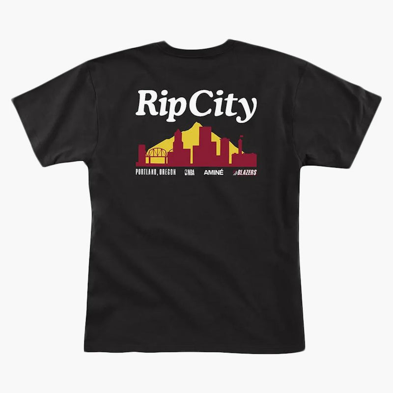 Mitchell & Ness Amine X Portland Trail Blazers T-shirt nero