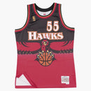 Mitchell & Ness Atlanta Hawks 1996-97 Dikembe Mutombo Swingman Jersey Scarlet