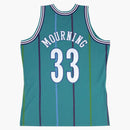 Mitchell & Ness Charlotte Hornets Road 1992-93 Alonzo Mourning Swingman Jersey Teal