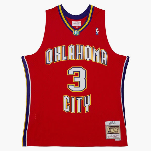 Mitchell & Ness Chris Paul New Orleans Hornets Alternate 2006-07 Swingman Nba Jersey Red