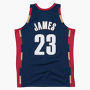 Mitchell & Ness Cleveland Cavaliers Alternate 2008-09 LeBron James Swingman Jersey Navy