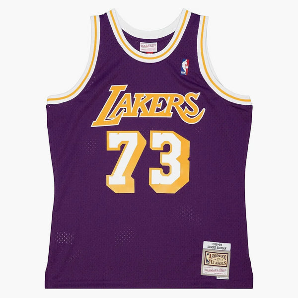 Mitchell i Ness Dennis Rodman Los Angeles Lakers Road 1998-99 Swingman NBA Jersey Purple