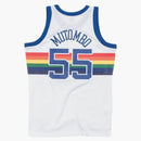 Mitchell & Ness Denver Nuggets 1991-92 Dikembe Mutombo Swingman Jersey White