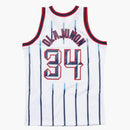 Mitchell & Ness Houston Rockets 1996-97 Hakeem Olajuwon Swingman Jersey White
