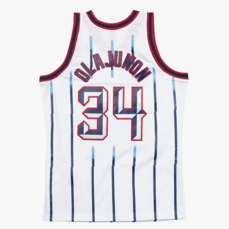 Mitchell & Ness Houston Rockets 1996-97 Hakeem Olajuwon Swingman Jersey White