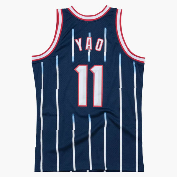 Mitchell & Ness Houston Rockets Road 2002-03 Yao Ming Swingman Jersey Navy