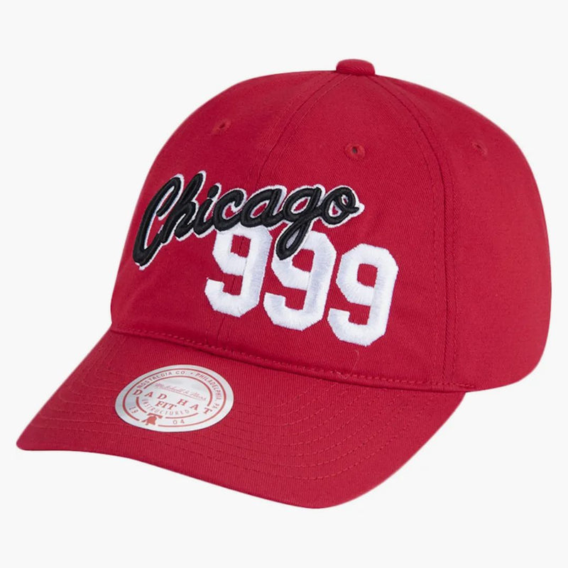 Mitchell & Ness Juice Wrld x Chicago Bulls Stragback ha rosso
